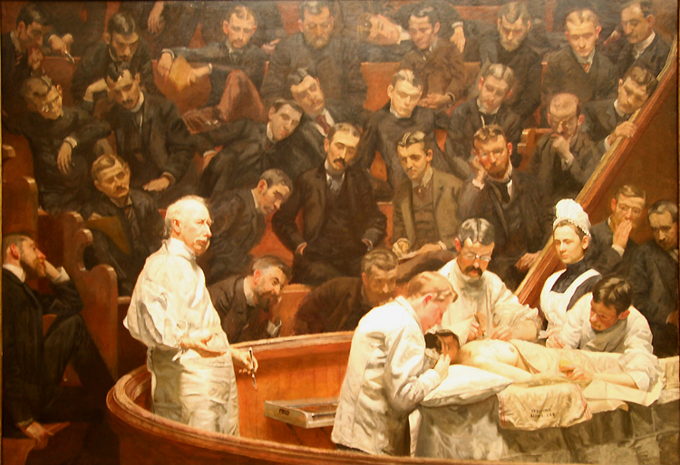 The Agnew Clinic 1889 Thomas Eakins 1